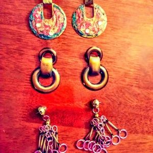 Retro earrings